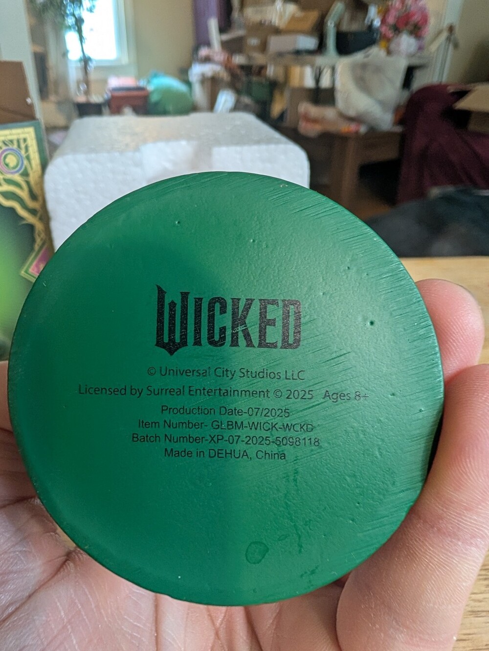 Wicked Elphaba Mini Snow Globe Collectible Decor - Picture 6 of 7